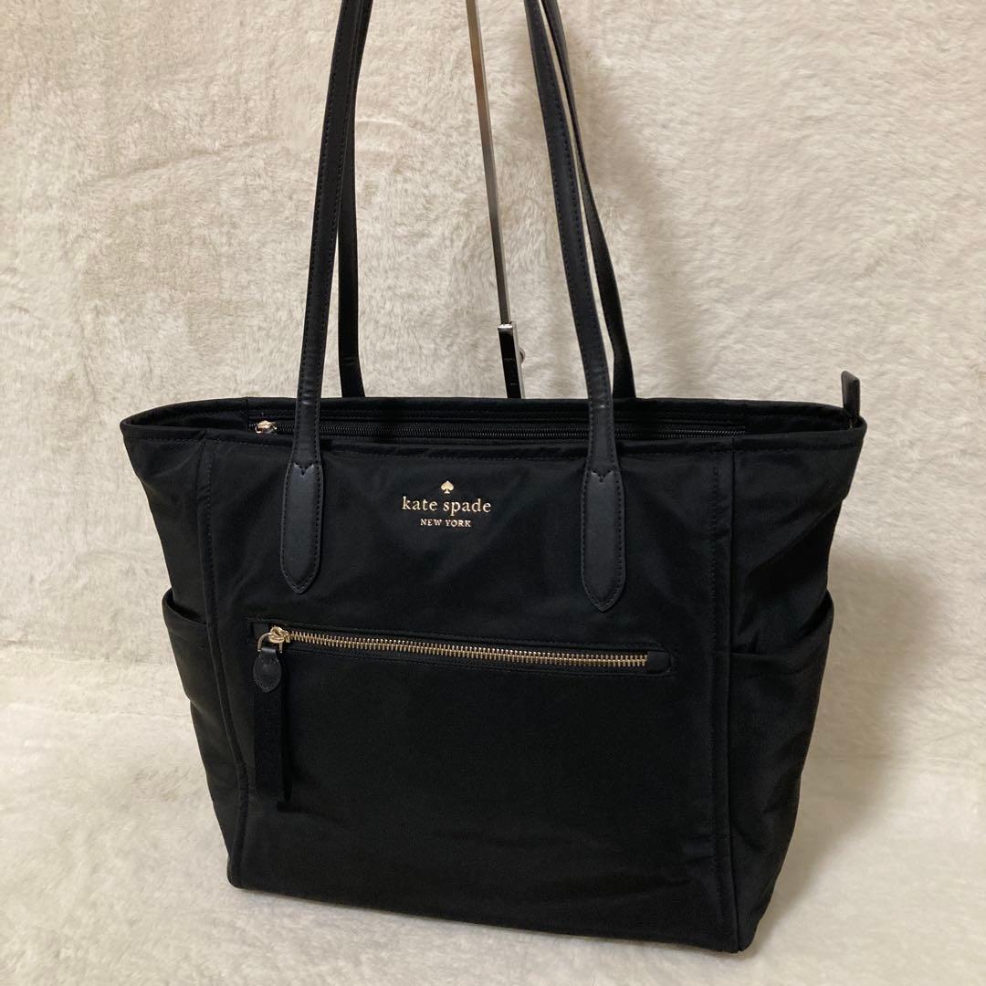 極美品 ケイトスペード チェルシー トートバック ブラック