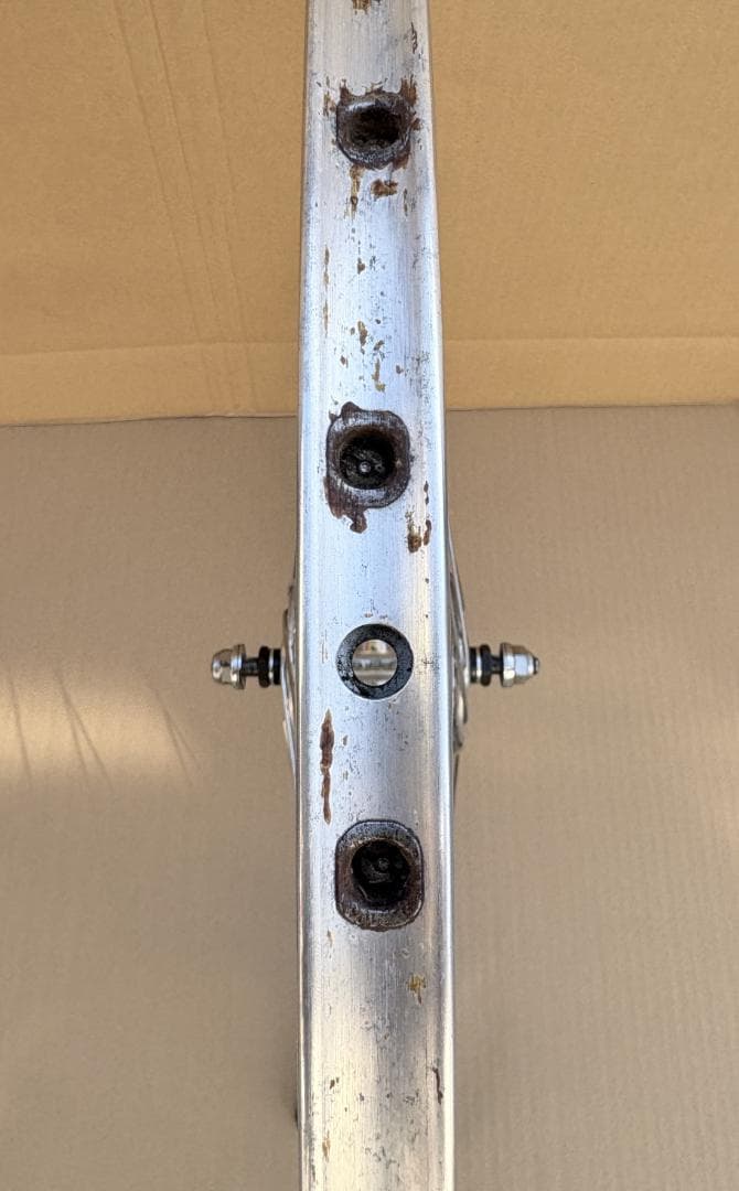 SUPERBE　ARAYA 　HOSI　ピスト　フロントホイール