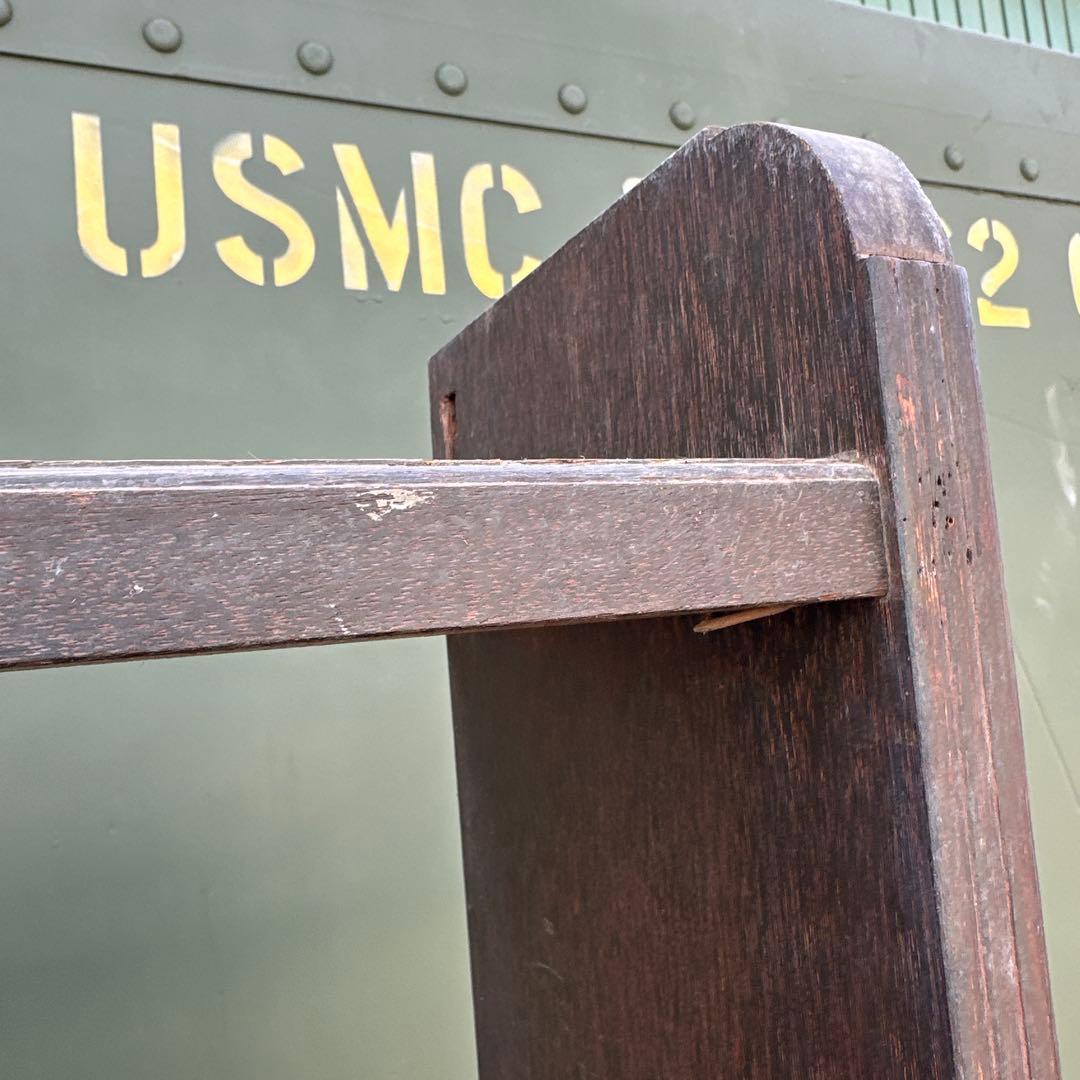 ほとんど送料‼️ヴィンテージ　杭どめ　書棚　棚ディスプレイに！シューズラックに！