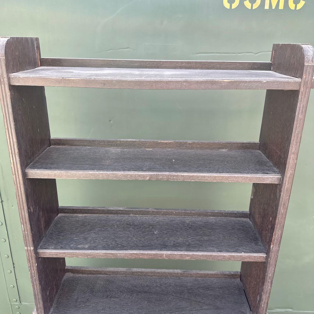 ほとんど送料‼️ヴィンテージ　杭どめ　書棚　棚ディスプレイに！シューズラックに！