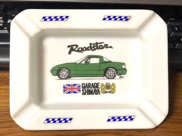 希少 ビンテージ ガレージシマヤ マツダ ユーノス ロードスター 灰皿 旧車