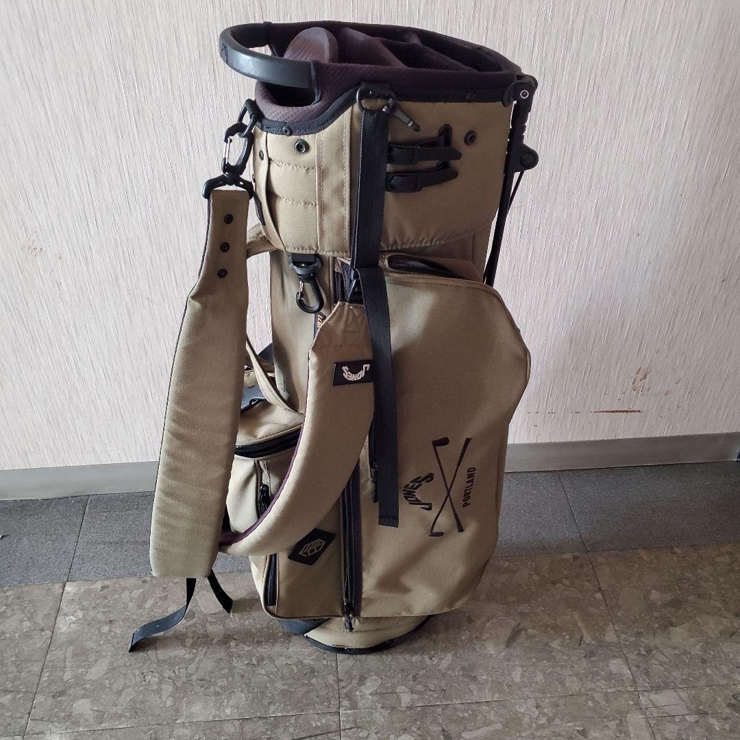 K*J様 ジョーンズ　 キャディバッグ　カーキ色