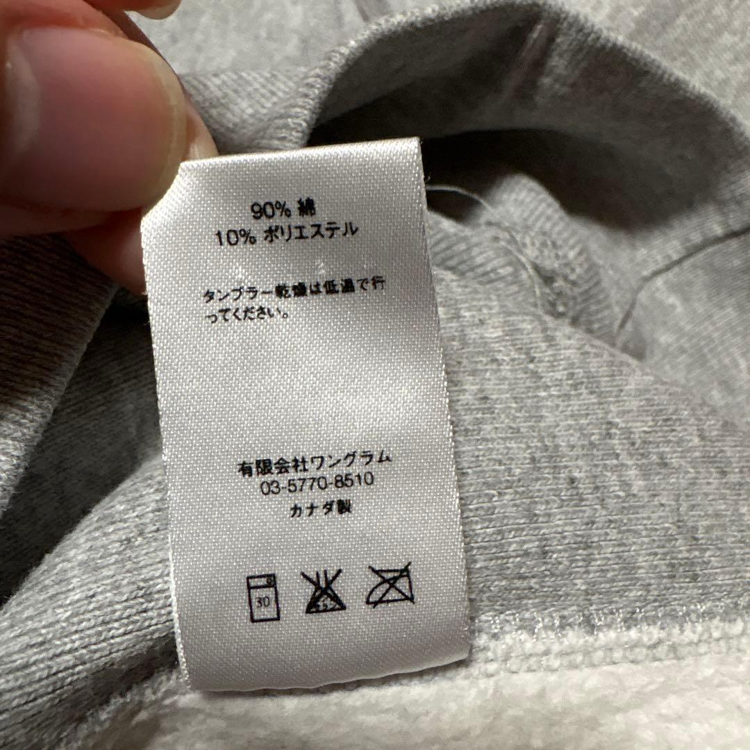 ああああ 様 Supreme ① 3M グレー スウェットパーカー S