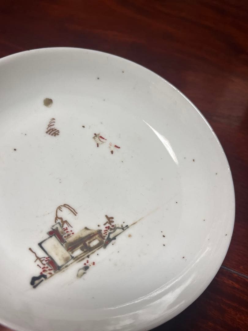 古九谷　色絵　金銀彩　窯傷完品　初期伊万里　柿右衛門　古伊万里　福徳コレクション