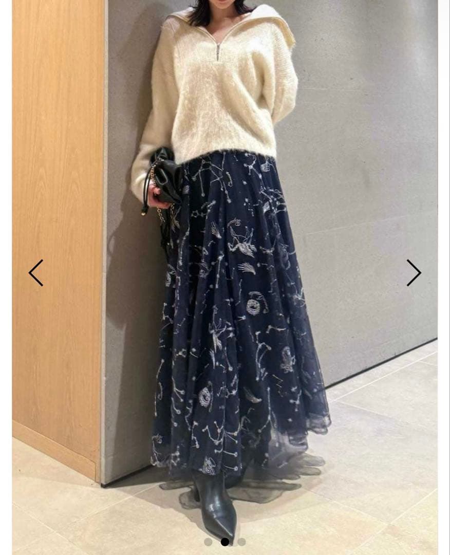 新作FRAY.I.D アルパカシャギーニット　セットアップ　完売商品【新品】