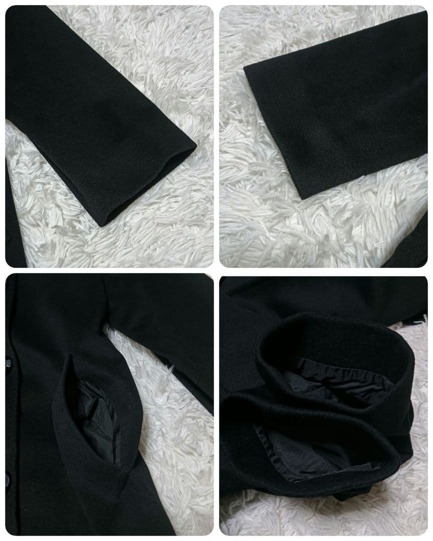 【極美品】VALENTINO　チェスターダブルロングコート　カシミヤ100%