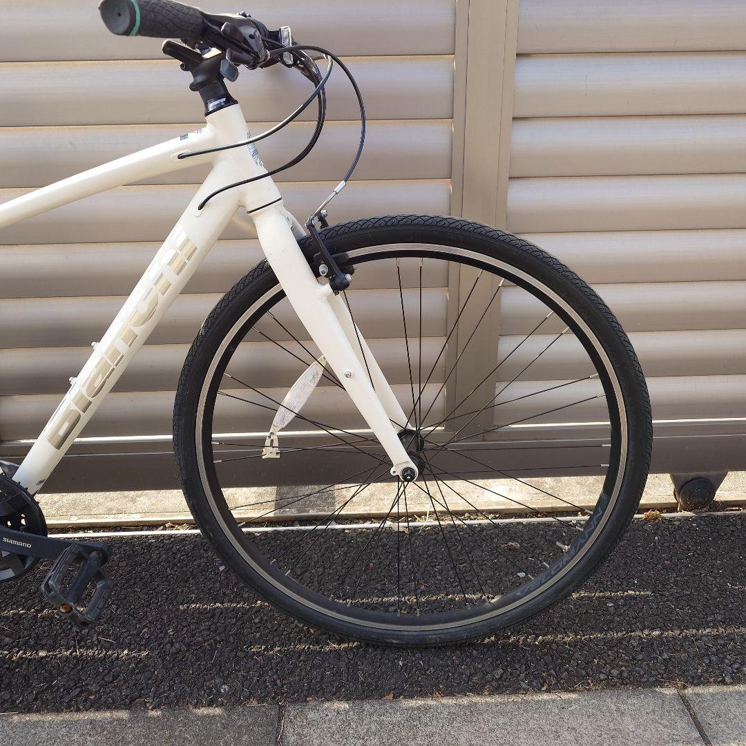 ビアンキ　C-SPORT クロスバイク　ホワイト　43サイズ