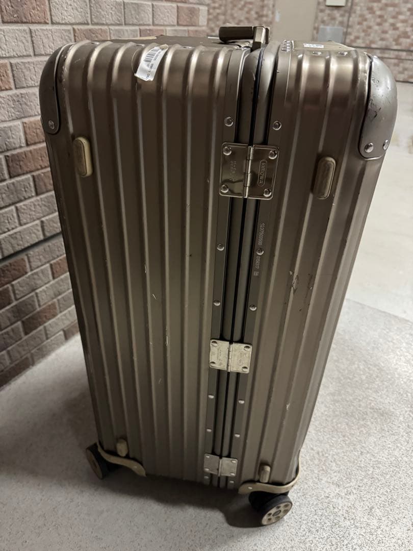 rimowa トパーズ トランク ゴールド 2017年製