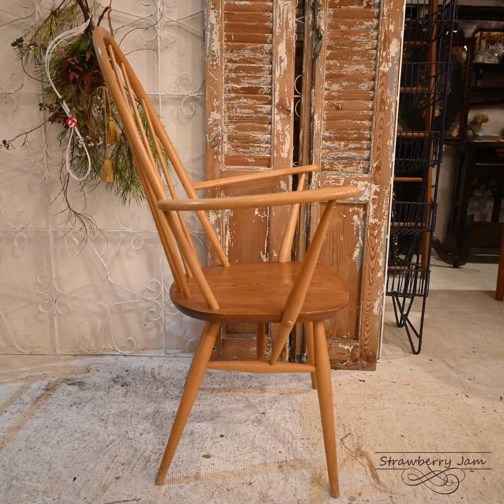 L3710-18-2 英国ヴィンテージ ERCOL アーコールチェア クエーカー