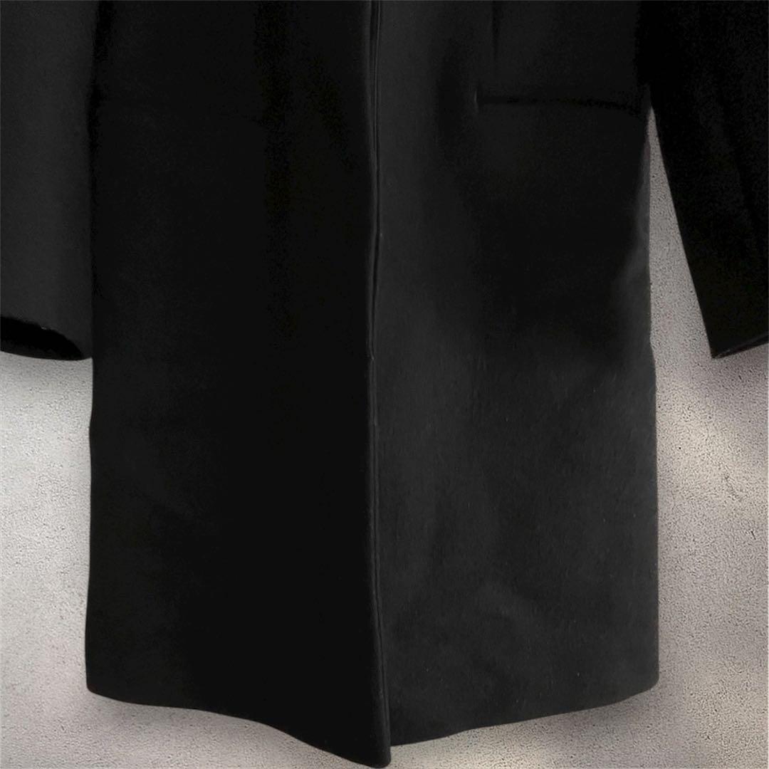 【のの】ユナイテッドアローズ チェスターコート 膝丈 ロングコート ウール