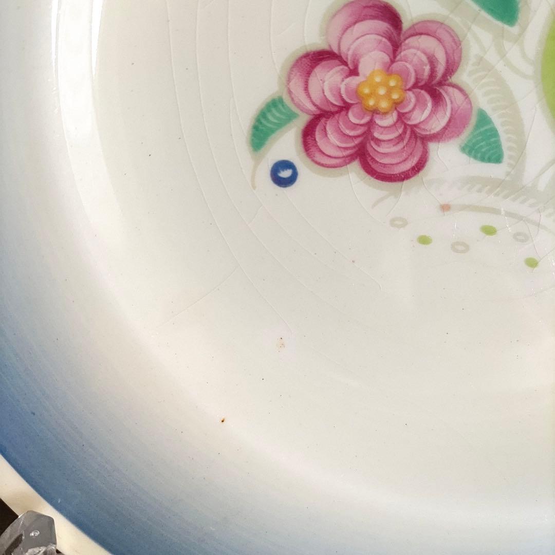 英国　スージークーパー　ノーズゲイ　プレート2枚セット　ブルー