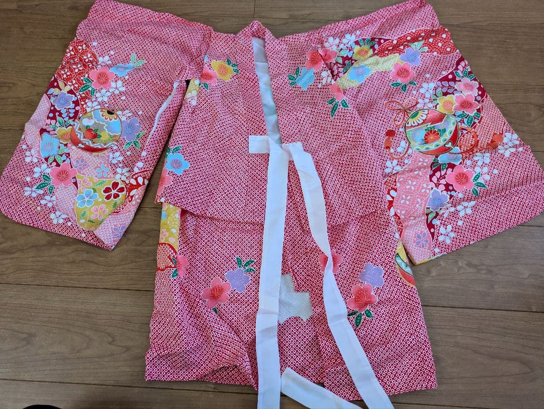 七五三用伝統的着物セット