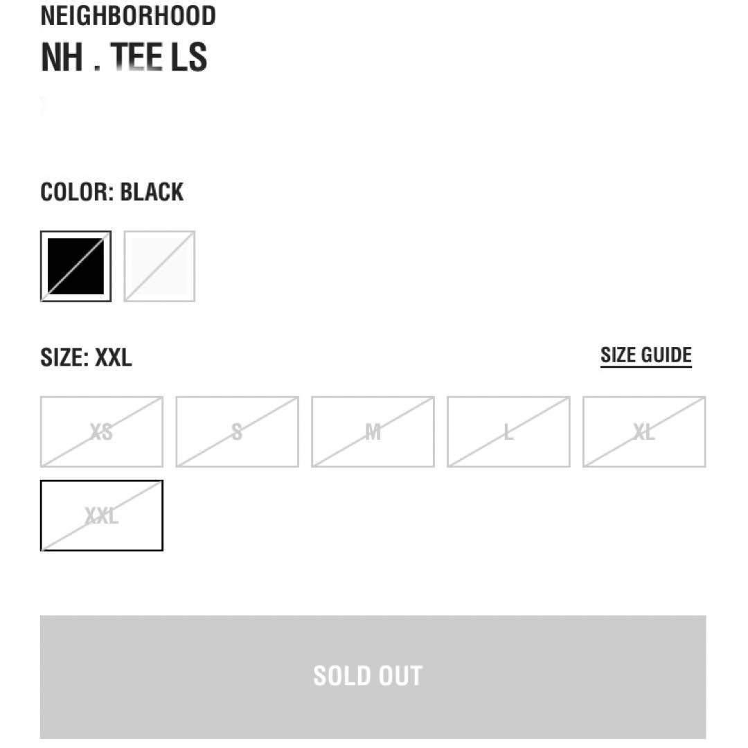 NEIGHBORHOOD NH. TEELS 2026.1/2初売り限定LS