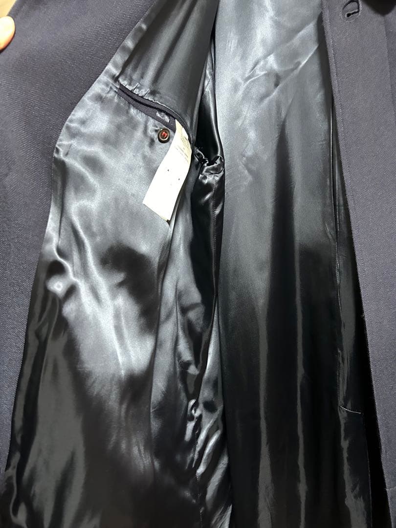 ‼️新品‼️‼️半額以下‼️マルジェラ　ステンカラーコート　ネイビー オーバーサイズ