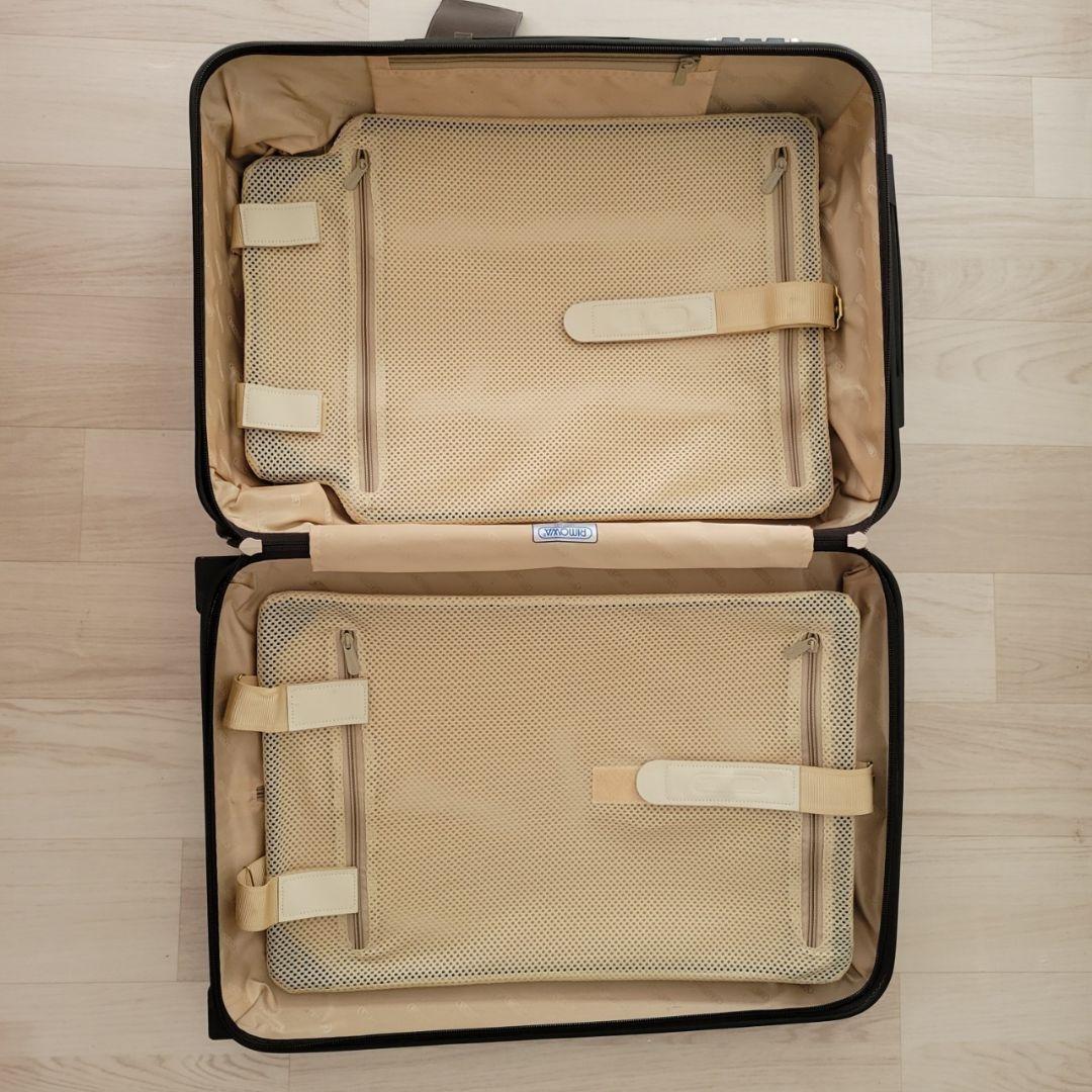 美品✨ リモワ サルサデラックス 35L 機内持ち込み 2輪 TSAロック 茶