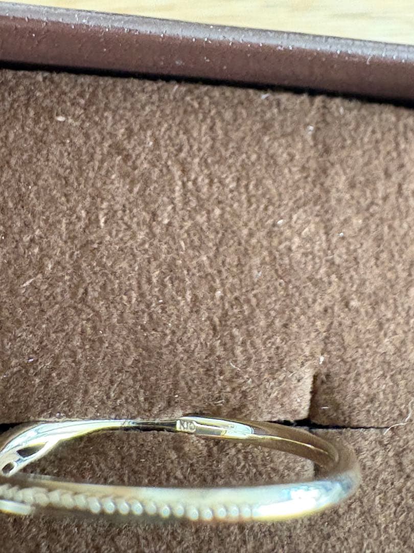 agete2022wintercollectionゴールド10Kリング 13号