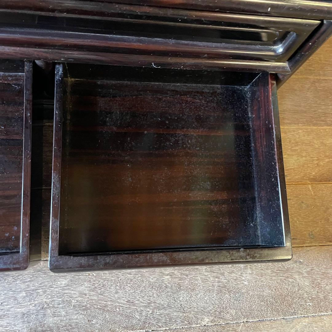 茶箪笥 水屋箪笥 飾り棚 茶棚　昭和レトロ 和製アンティーク 骨董 煎茶道具