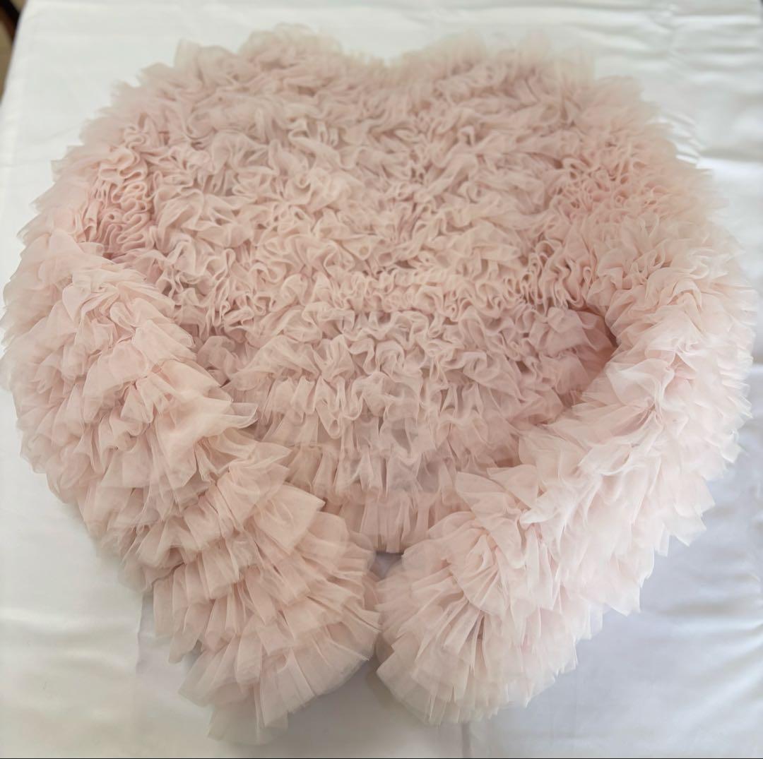 \"Ballerina\" volume tulle jacket ピンク