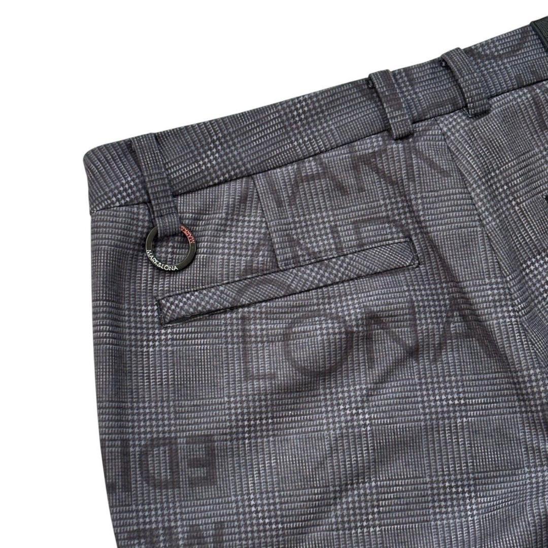 未使用　MARK&LONA マークアンドロナ ロングパンツ ゴルフウェア スカル