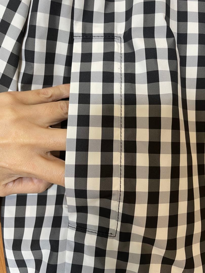 マッキントッシュフィロソフィー ギンガムチェック コート 38