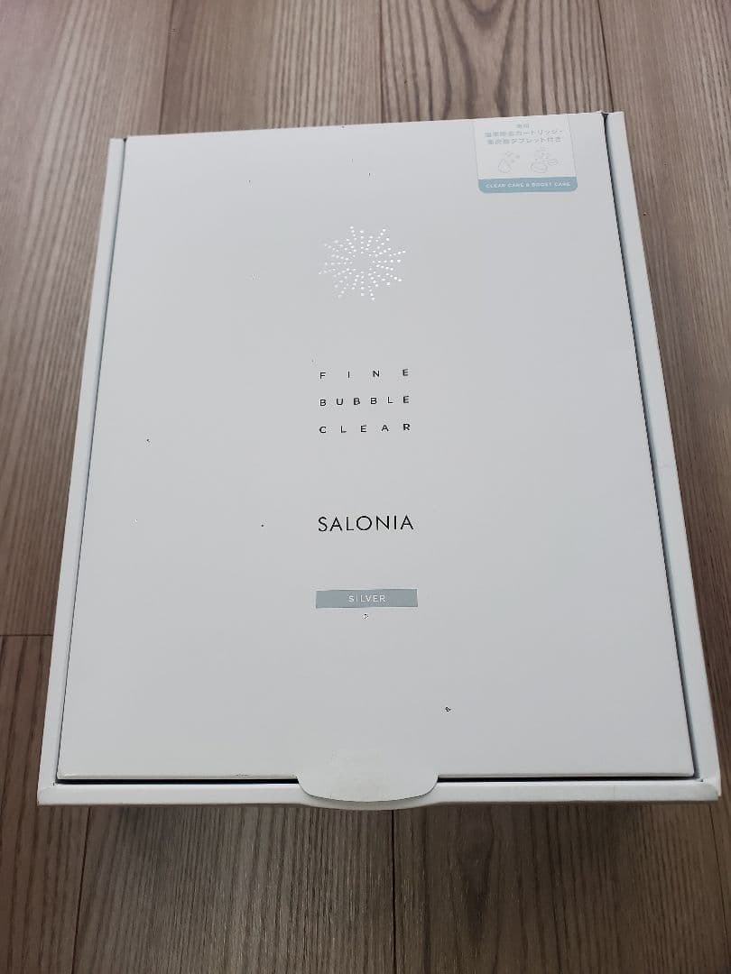 SALONIA ファインバブルシャワーヘッド シルバー