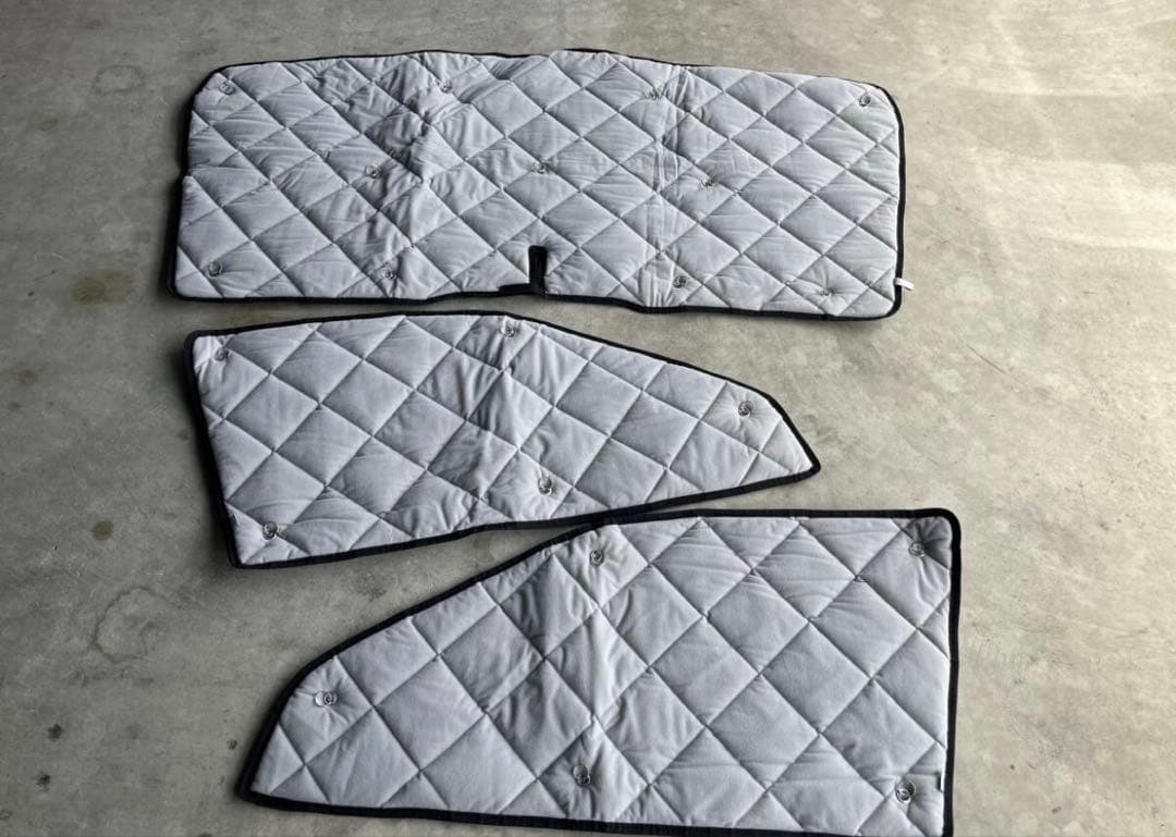 Aizu(アイズ) マルチシェード　【プラド150】　8点セット サンシェード