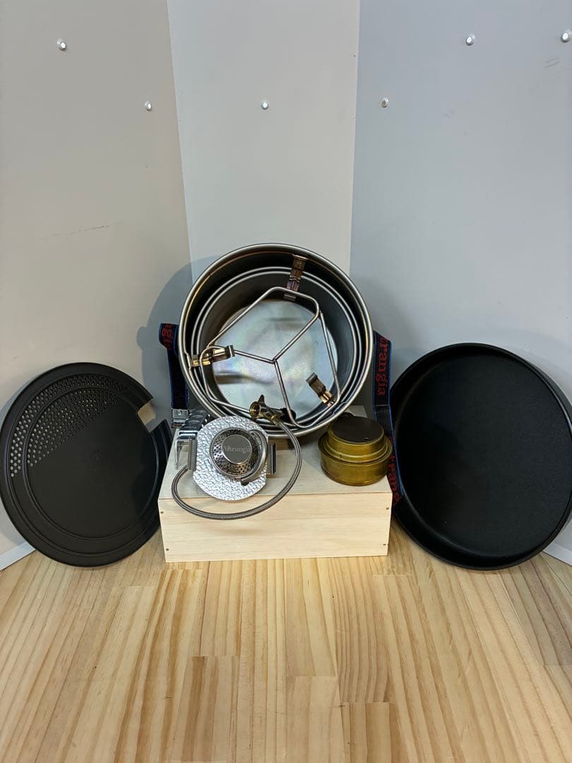 アメモモ2　シングルバーナーコンロ セット