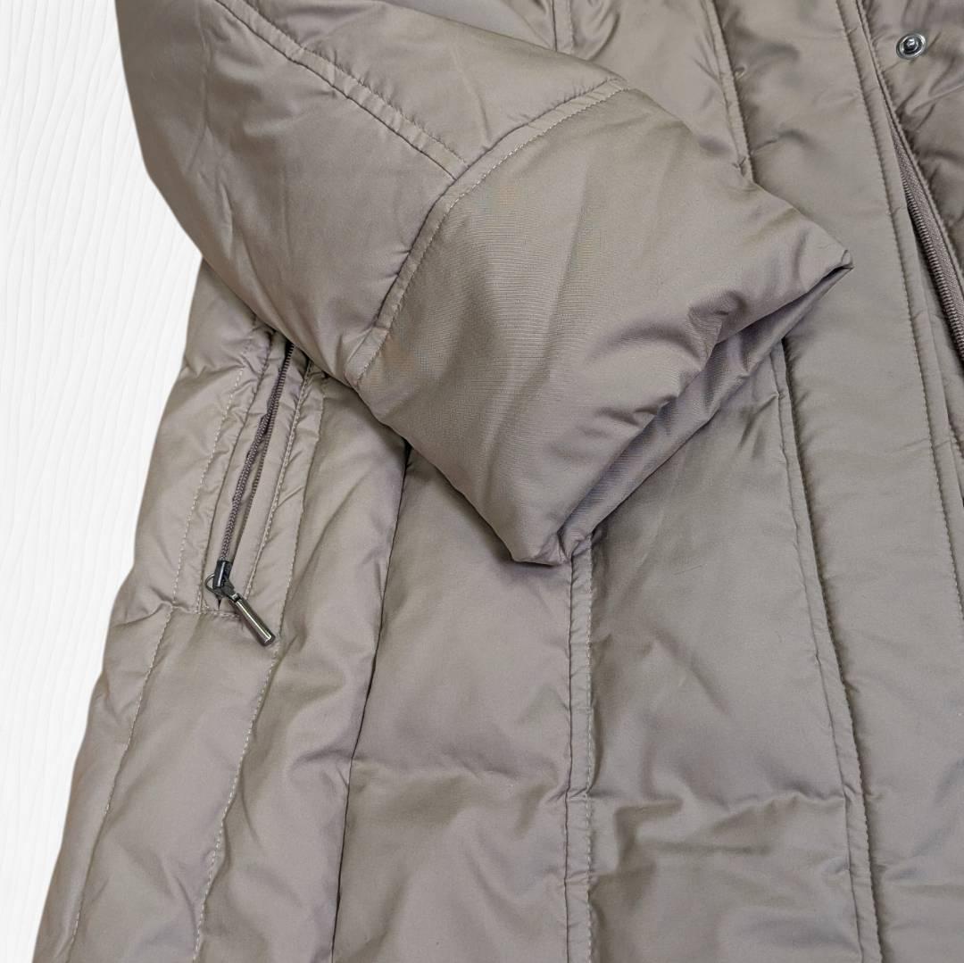 【未使用】Leilian レリアン ダウンジャケット ロング丈 ファー付 １１号