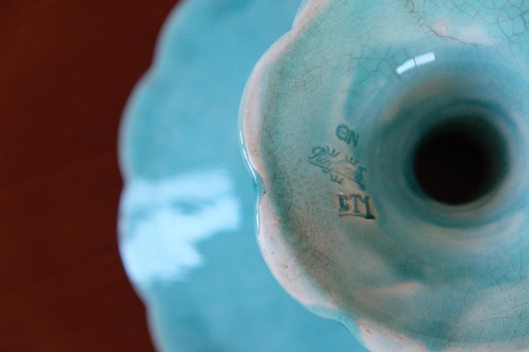 アンティーク ロールストランド プレート お皿 検/フランス ブルーフルーテッド