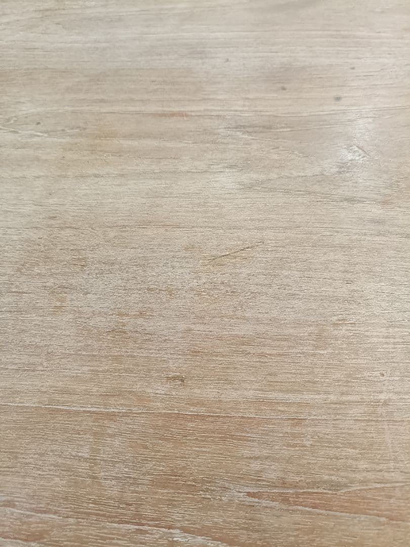 チーク材　無垢材　ダイニングテーブルセット 4脚付き　さいたま市に取りに来てくだ