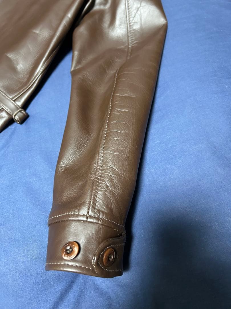 ORGUEIL Cossack Jacket ブラウン（ホースハイド）