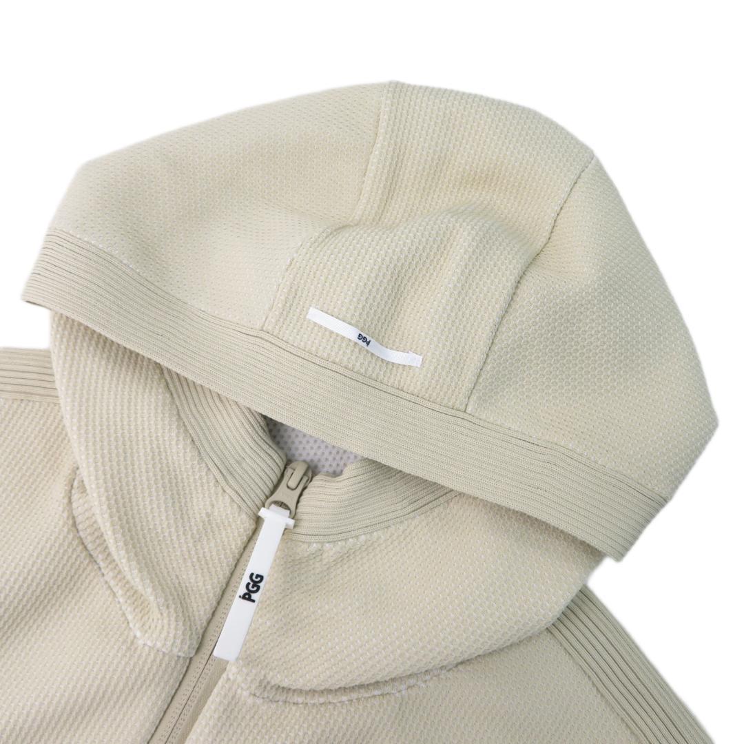 PEARLY GATES ニット ジップパーカー サイズ0 非売品[M7593]