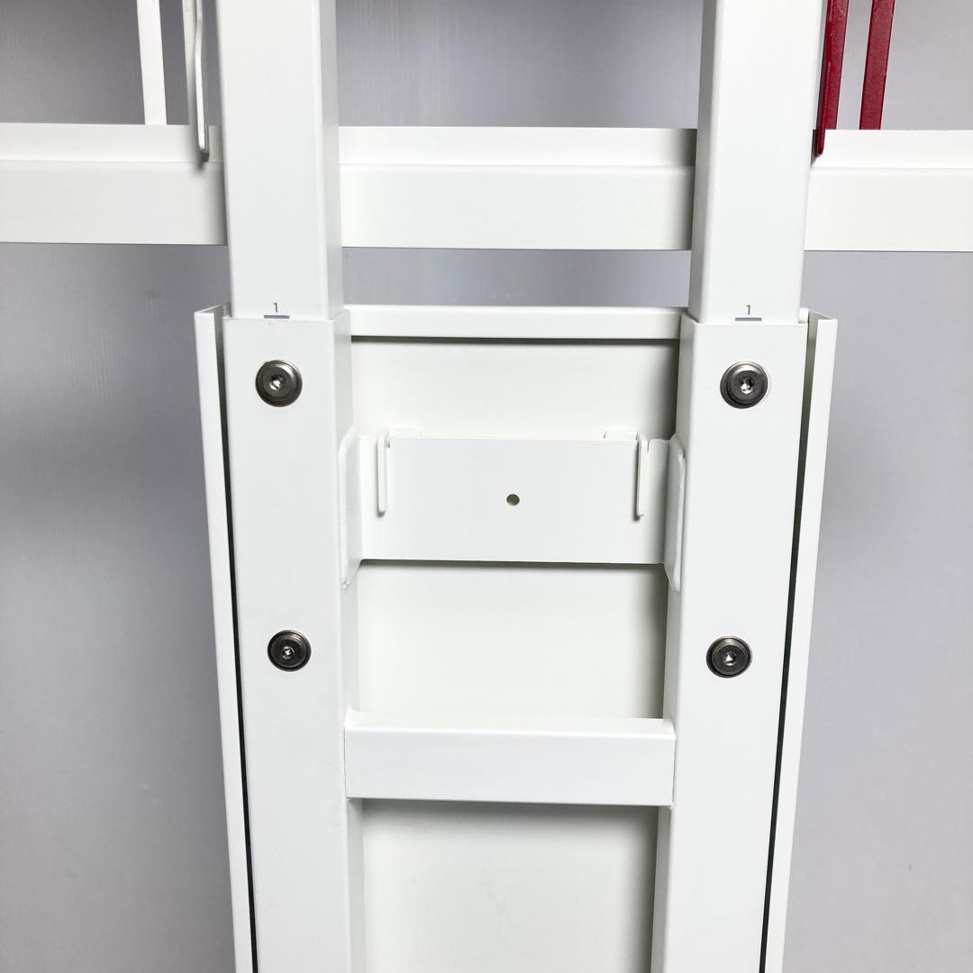 WALL 壁寄せテレビスタンド V2 ハイタイプ 32-60V対応 ホワイト