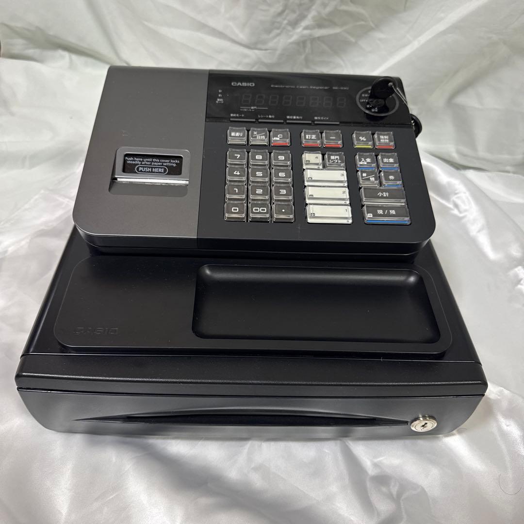 CASIO レジスター 電子レジスター SE-S30-BK