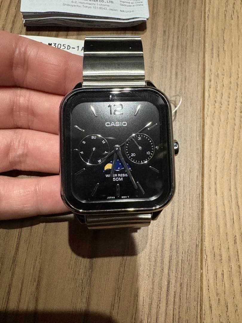 MTP-M305D CASIO STANDARDMENS　ギフトボックス付き