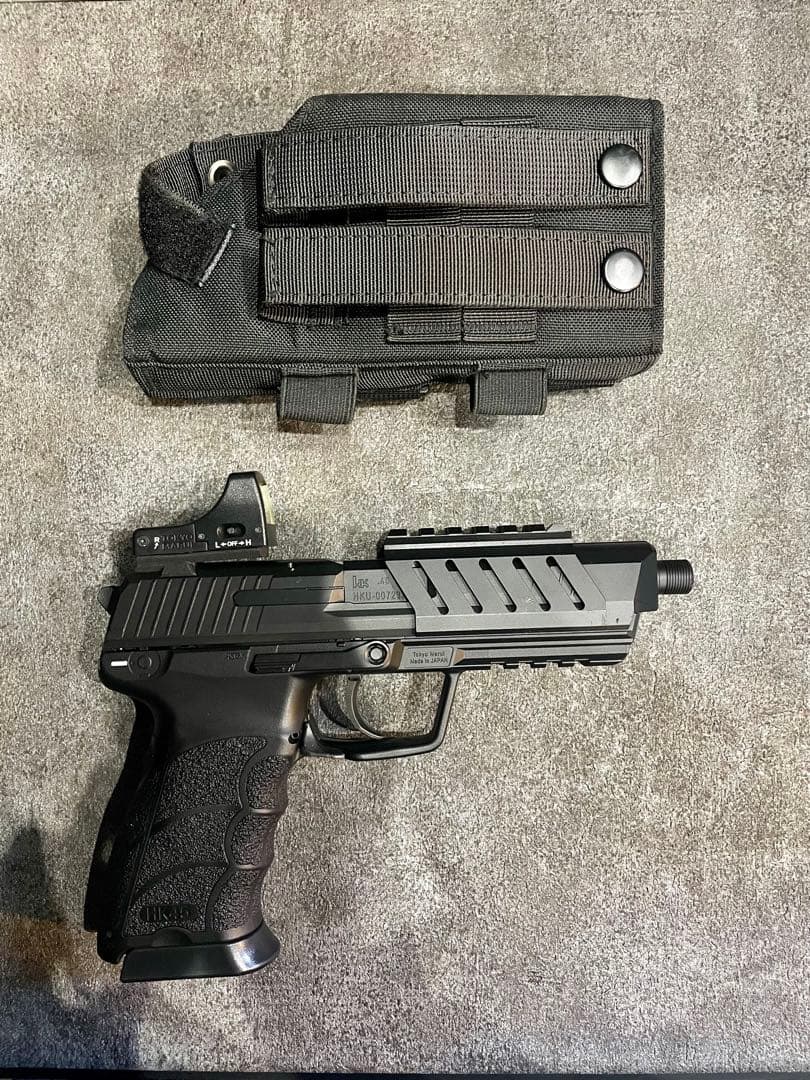 東京マルイ　HK45 電動ハンドガン及びレッドドットサイト及びケース等付き
