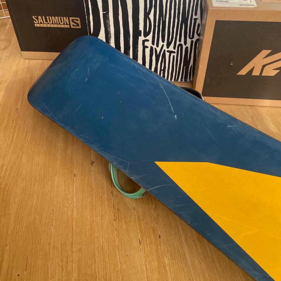 BURTON　バートン　バインディング付きスノーボードセット　ジブ・グラトリ◎