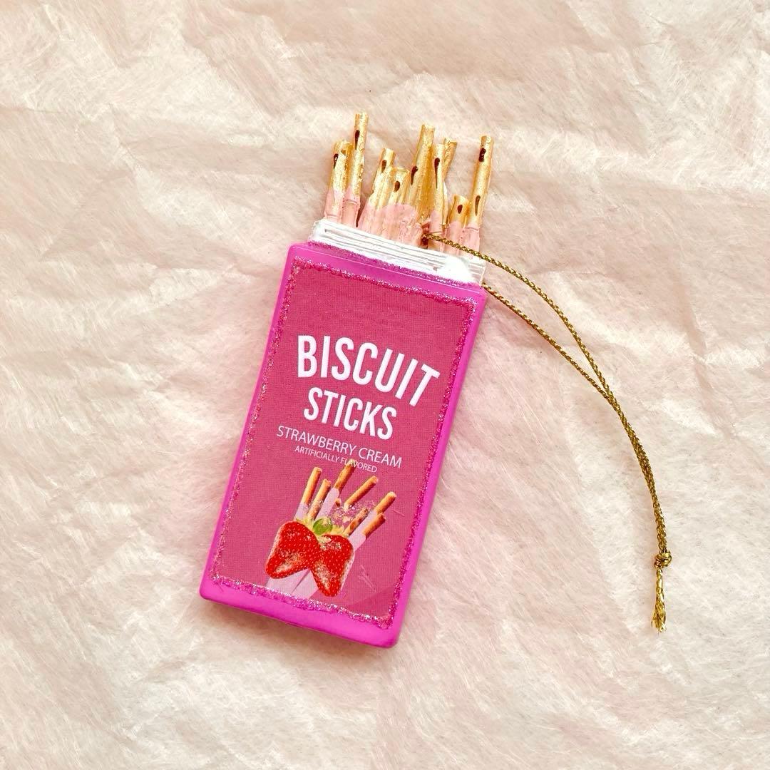 《1点限り》新品未使用 ポッキー ビスケットスティック オーナメント