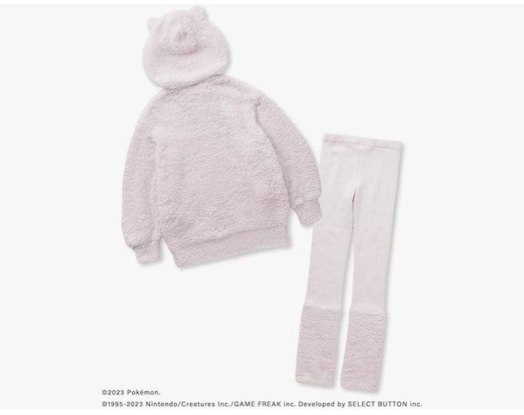 gelato pique ジェラピケ　ポケモン　フーディ&レギンスセット