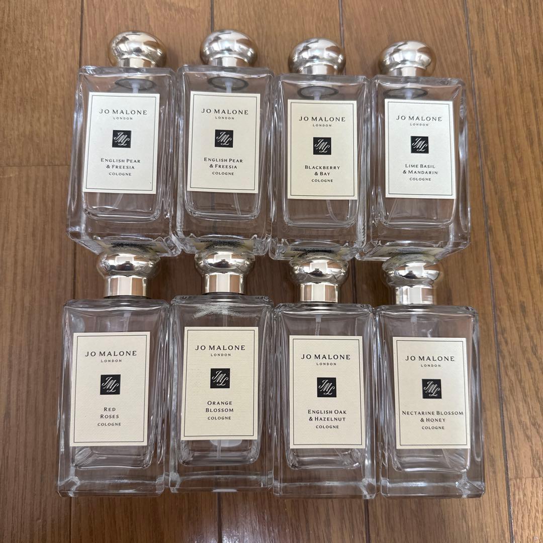 【香水空瓶】ジョーマローン 空瓶8本 100ml サイズ②