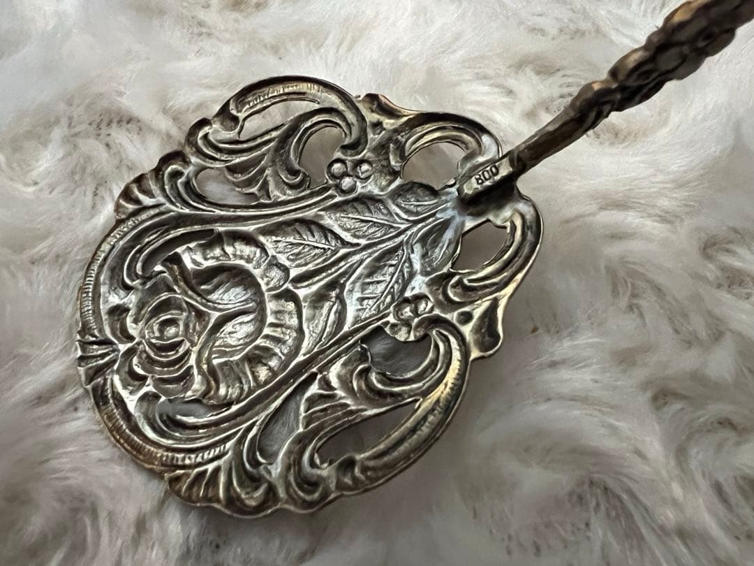 ANTIKO社　ヒルデスハイムローズ　カトラリーセット〈18本セット〉銀製800