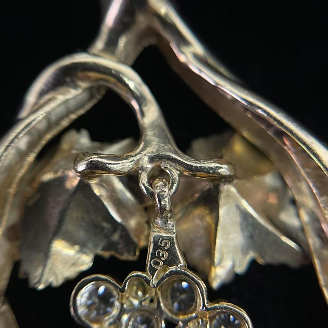 【QUEEN】K18/750 ダイヤモンド ペンダント