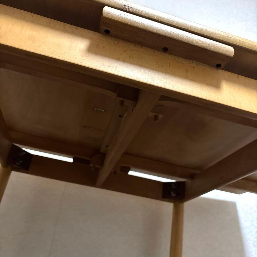【良品】オールドカリモク ヴィンテージ 伸長式 ダイニングテーブル 希少