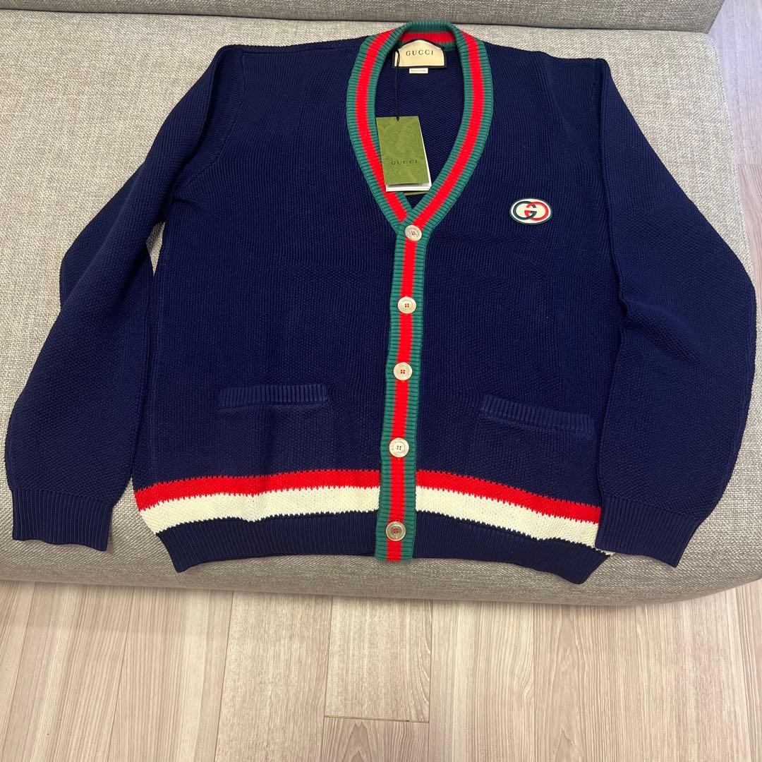 GUCCIメンズカーディガン