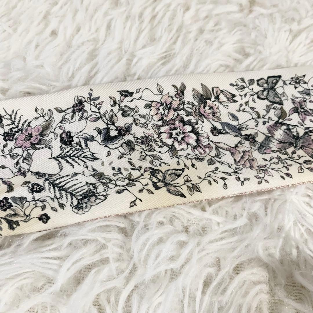 Christian Dior　クリスチャンディオール　ミッツァ　リボンスカーフ