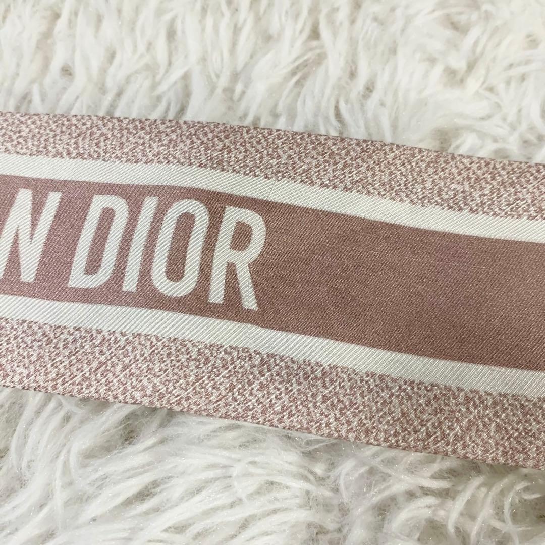 Christian Dior　クリスチャンディオール　ミッツァ　リボンスカーフ