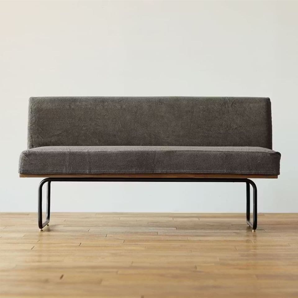 Re:CENO WIRY（ワイリー） 2人掛けソファー グレー