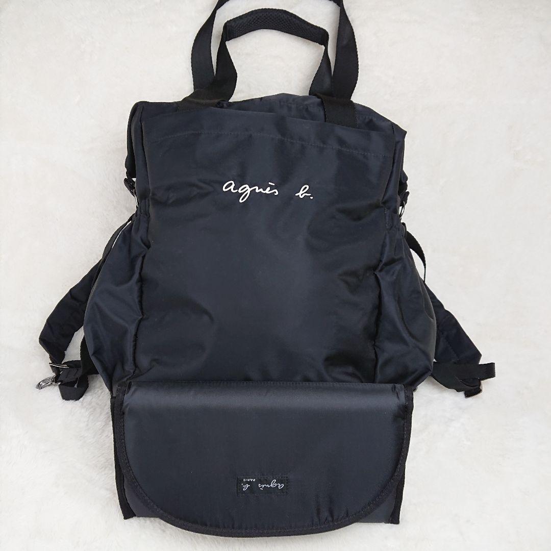 ざん ✨ アニエスべー マザーズバッグ トートバッグ リュック 2way