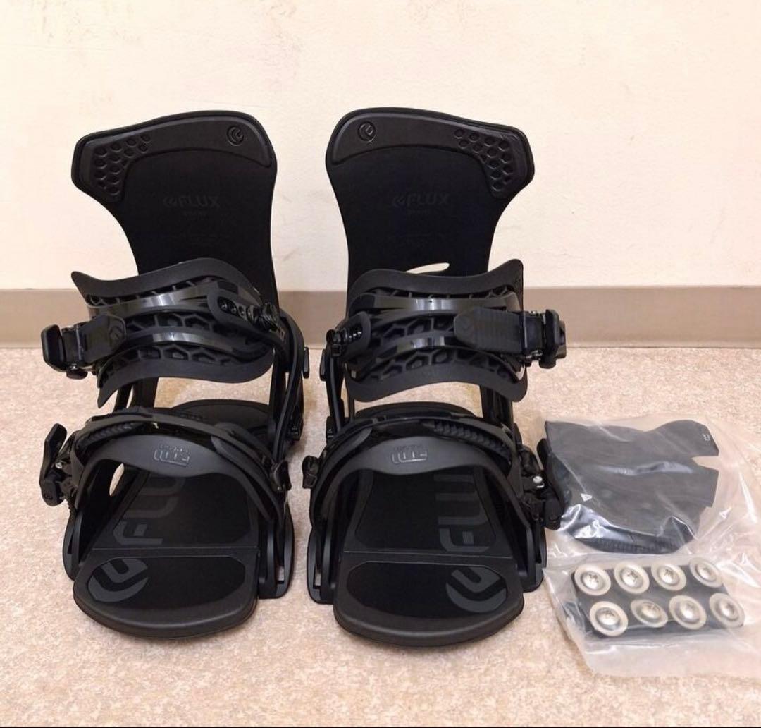 21-22' FLUX スノーボードビンディング[DS BLACK](S) 美品