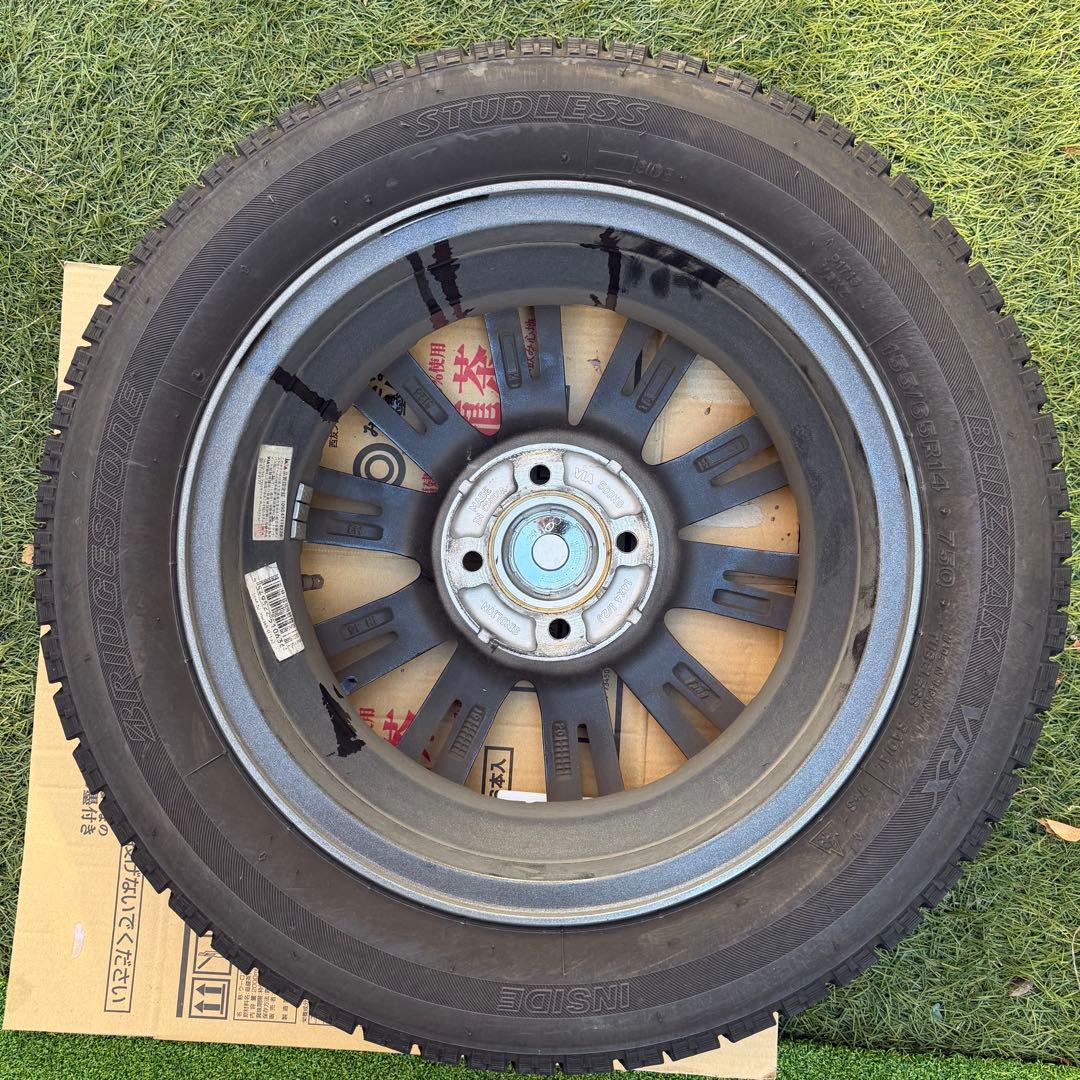 ブリザック VRX2 スタッドレスタイヤ 155/65R14
